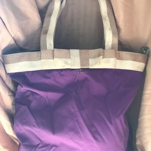 Kate spade Zippered canvas shopper Bag w/Bow